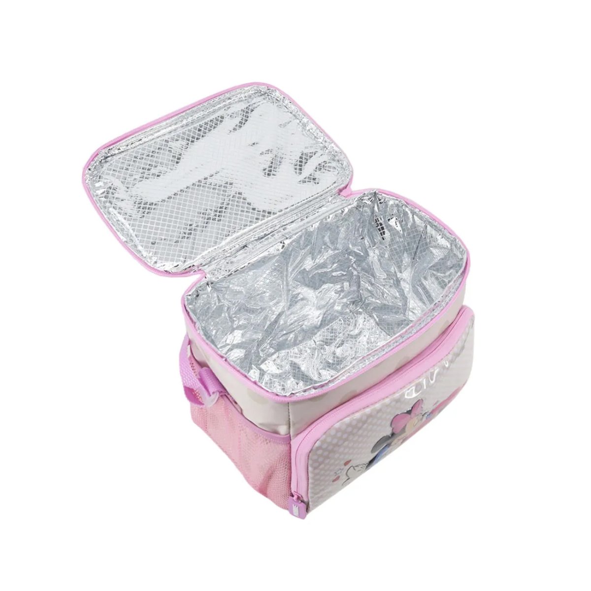 Lunchera Termica Minnie Mouse - Bolsillo Frontal