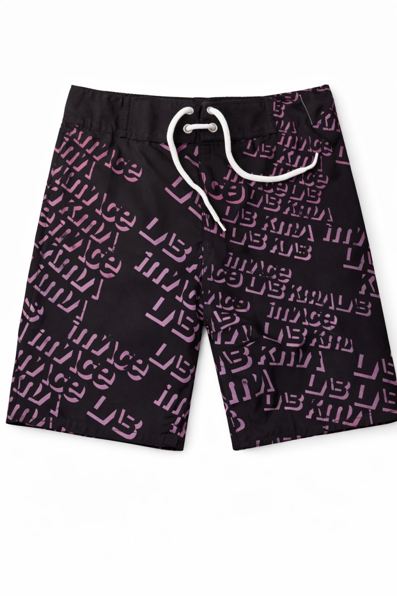 Short de Baño Microfibra Cintura Con Elastico