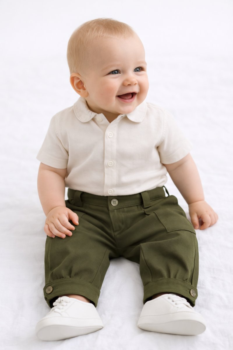 Pantalon Gabardina con puño