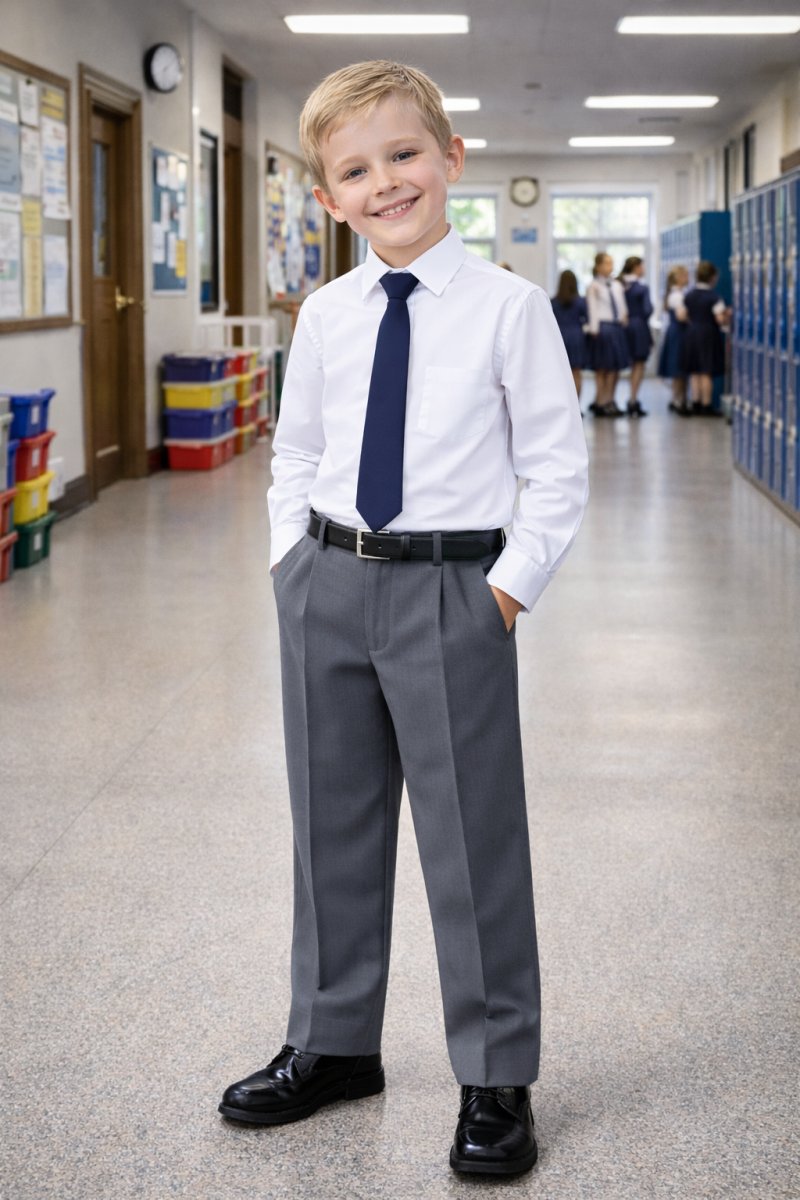 Pantalón Tela Mecánica Colegial y Comunión