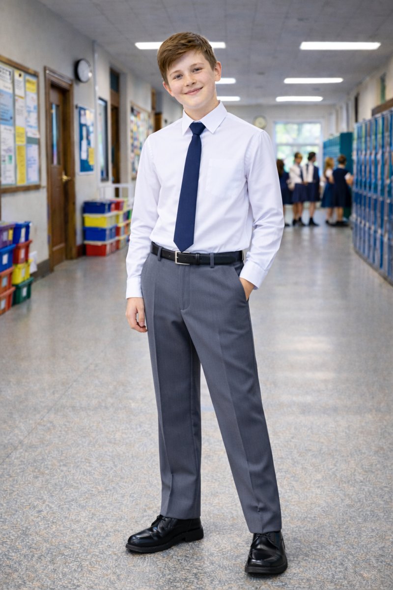 Pantalón Tela Mecánica Colegial y Comunión