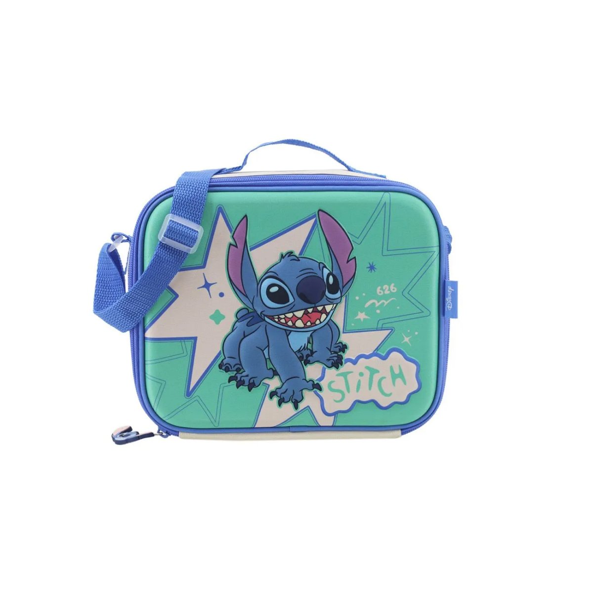 Lunchera Termica Stitch - Frente En Relieve 3D