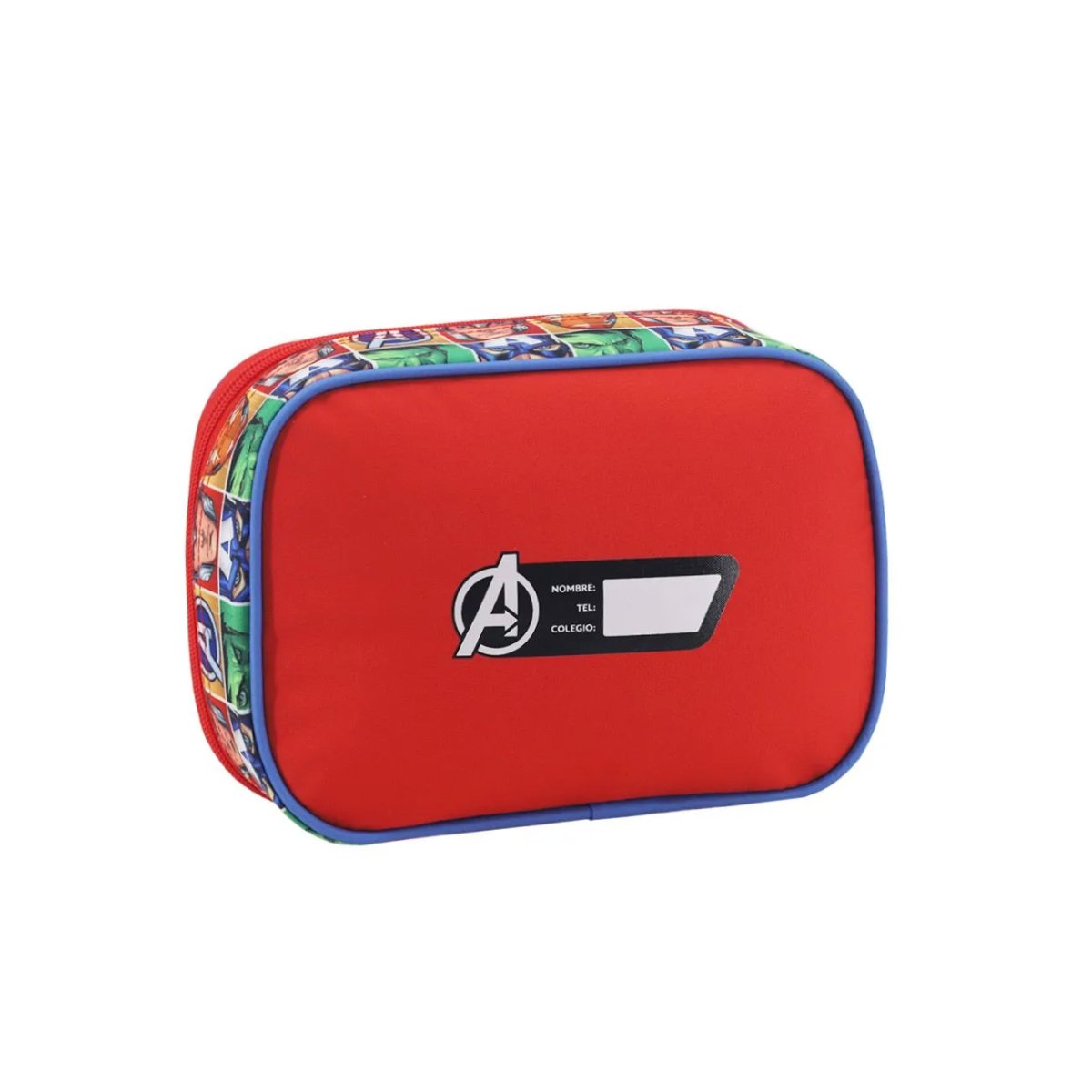 Cartuchera Marvel Avengers - 1 Division - Frente En Relieve 3D
