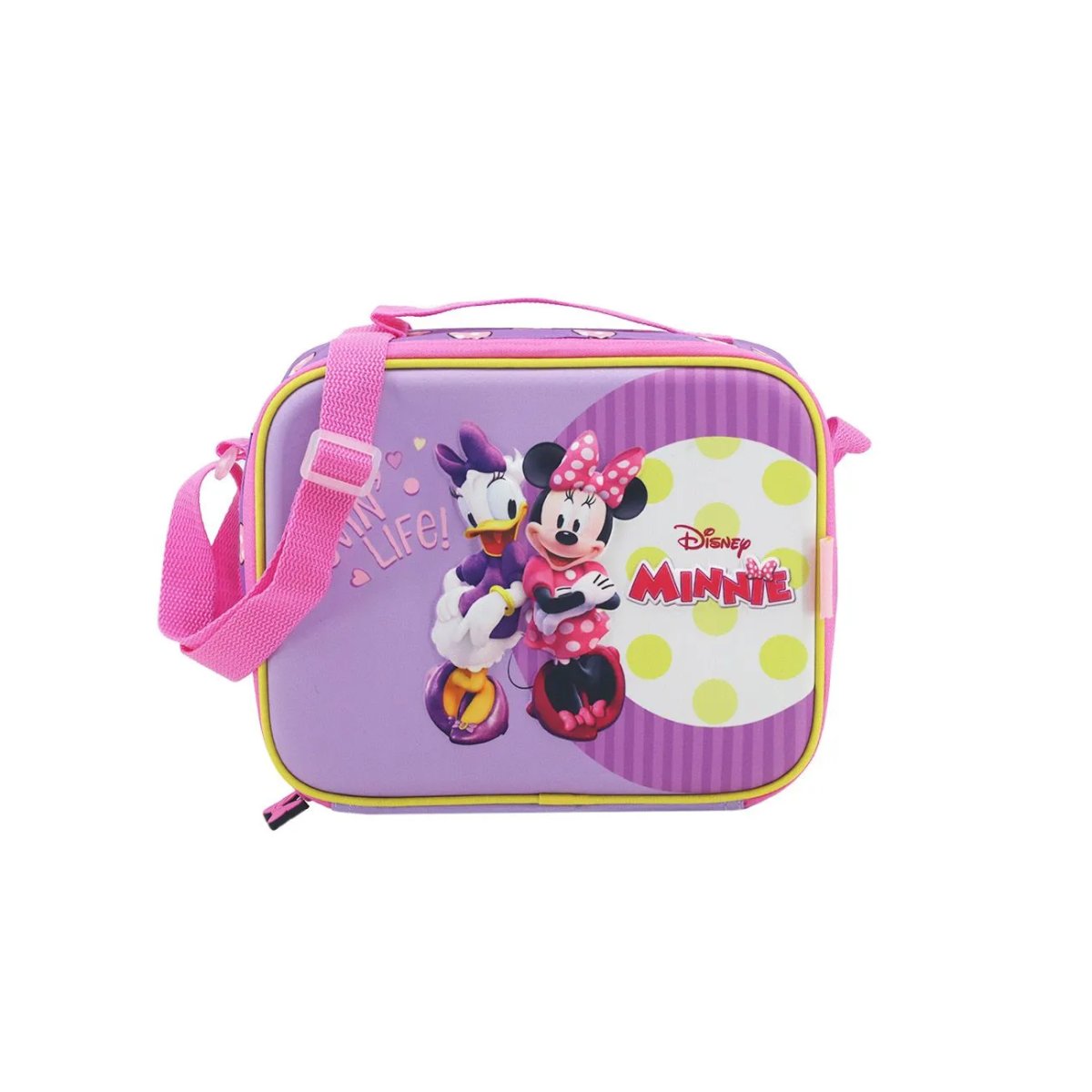Lunchera Termica Minnie Mouse - Frente En Relieve 3D