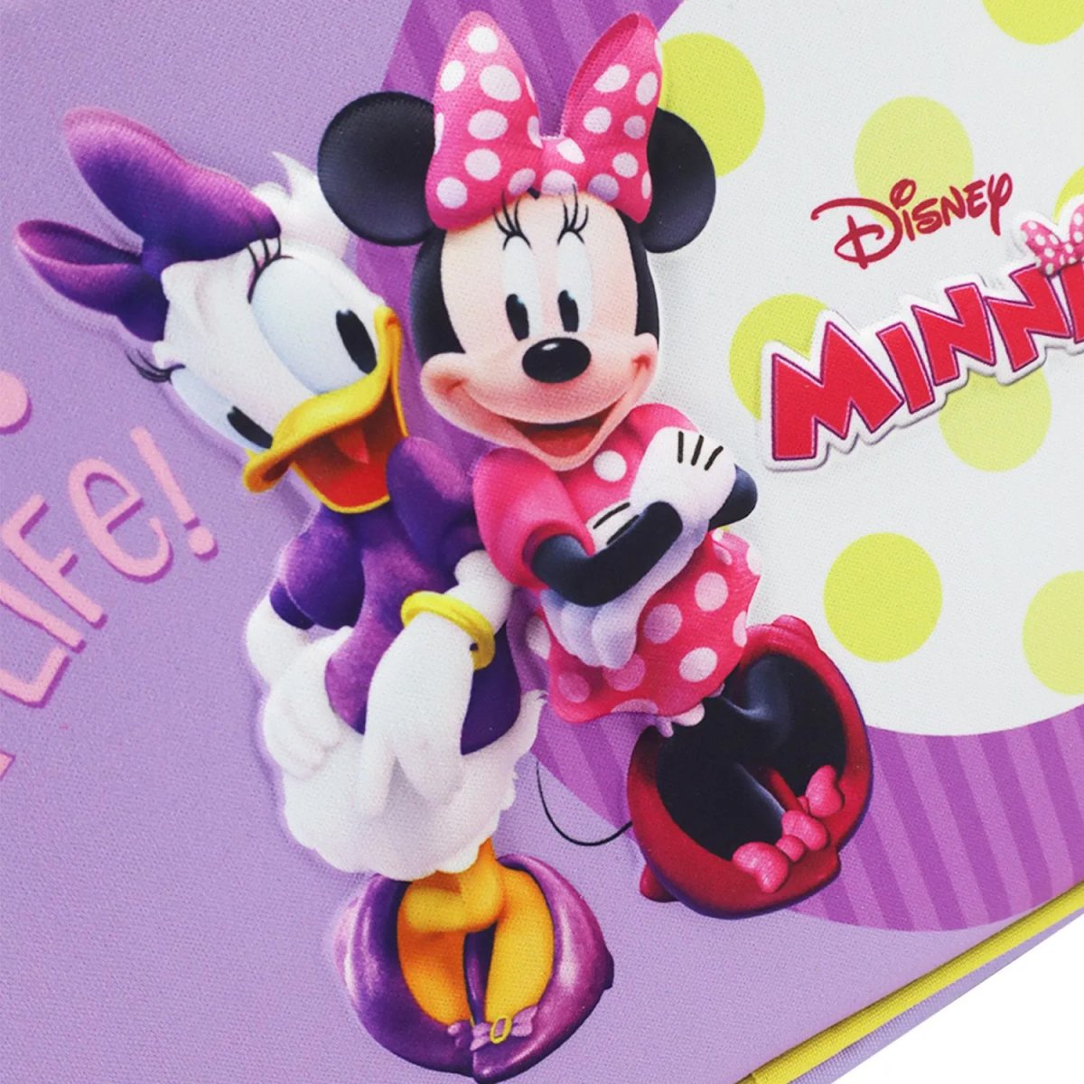 Lunchera Termica Minnie Mouse - Frente En Relieve 3D