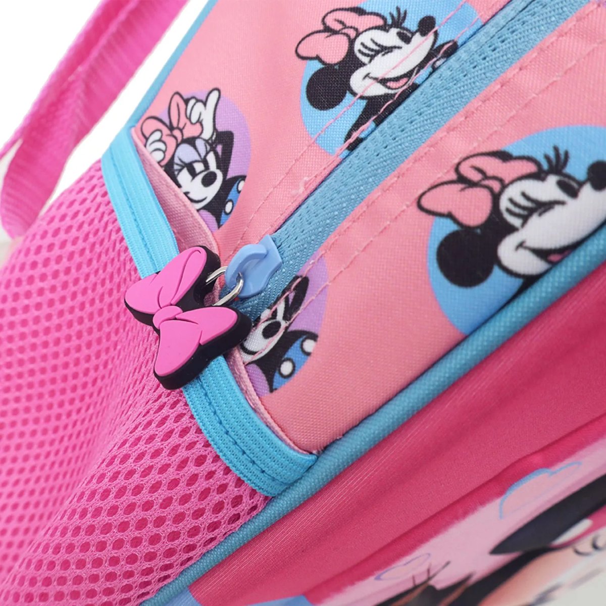 Mochila Espalda Jardin Minnie Mouse - Frente En Relieve 3D