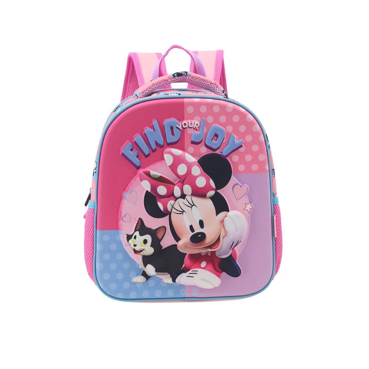 Mochila Espalda Jardin Minnie Mouse - Frente En Relieve 3D