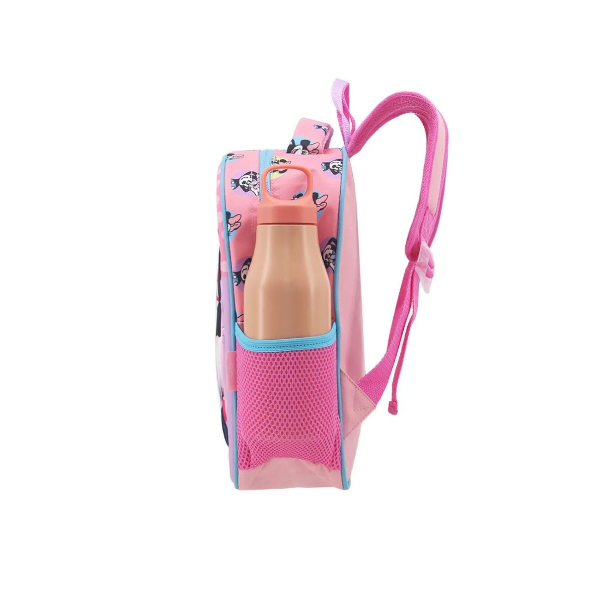 Mochila Espalda Jardin Minnie Mouse - Frente En Relieve 3D