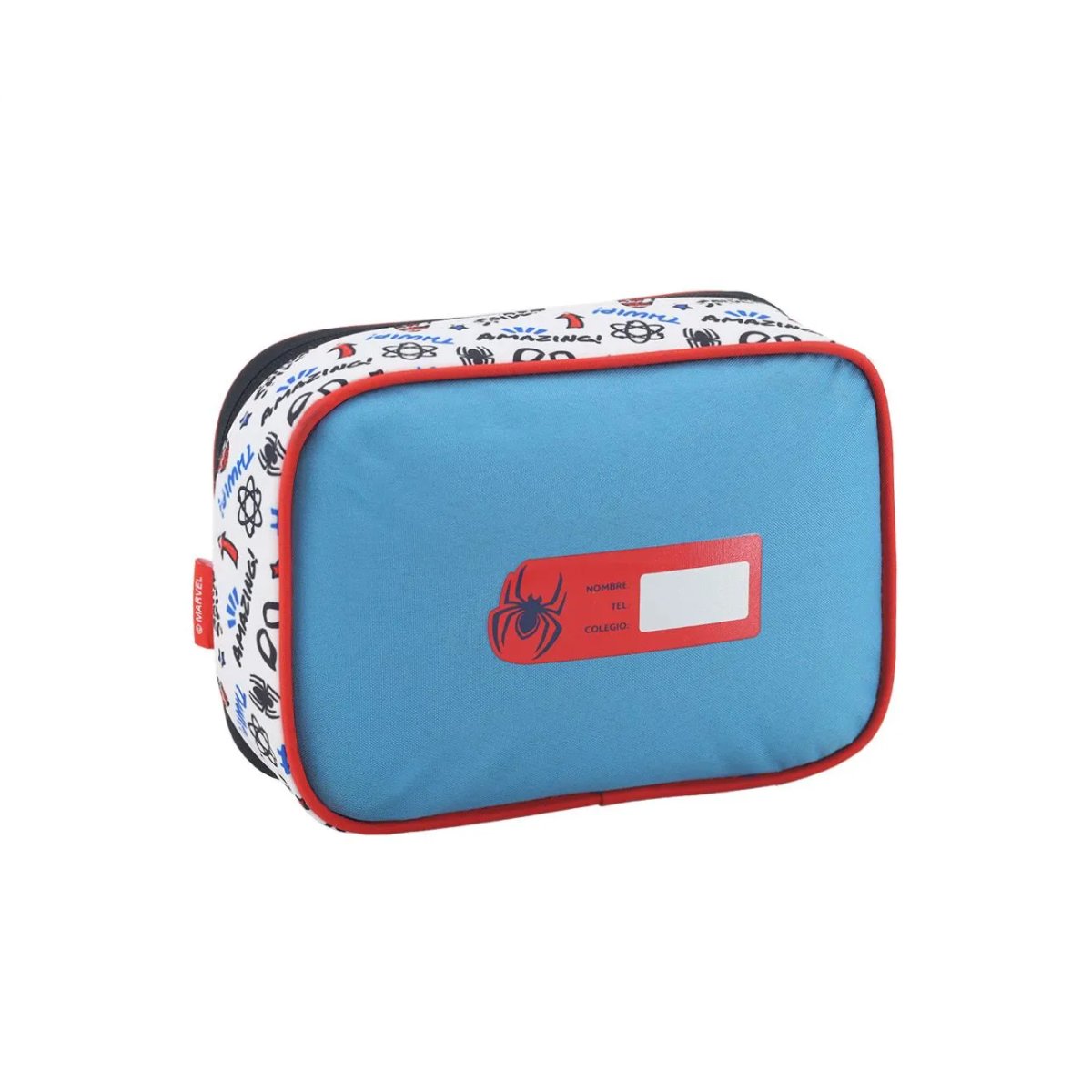 Cartuchera Spiderman Hombre Araña - 1 Division - Frente En Relieve 3D