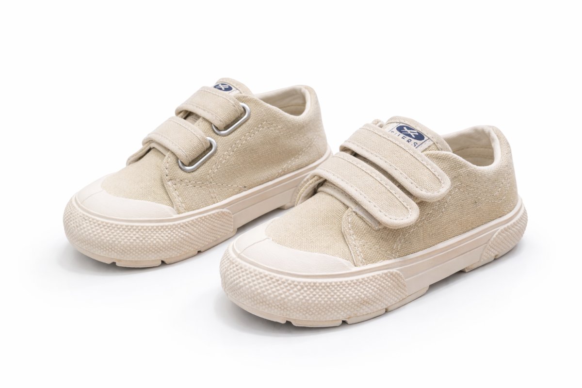 Zapatilla Medio Basket Lona Velcro