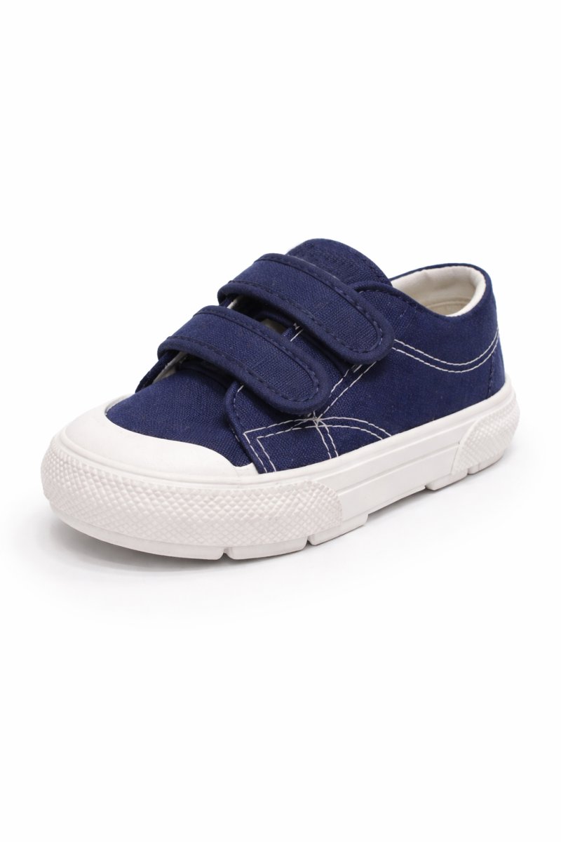 Zapatilla Medio Basket Lona Velcro