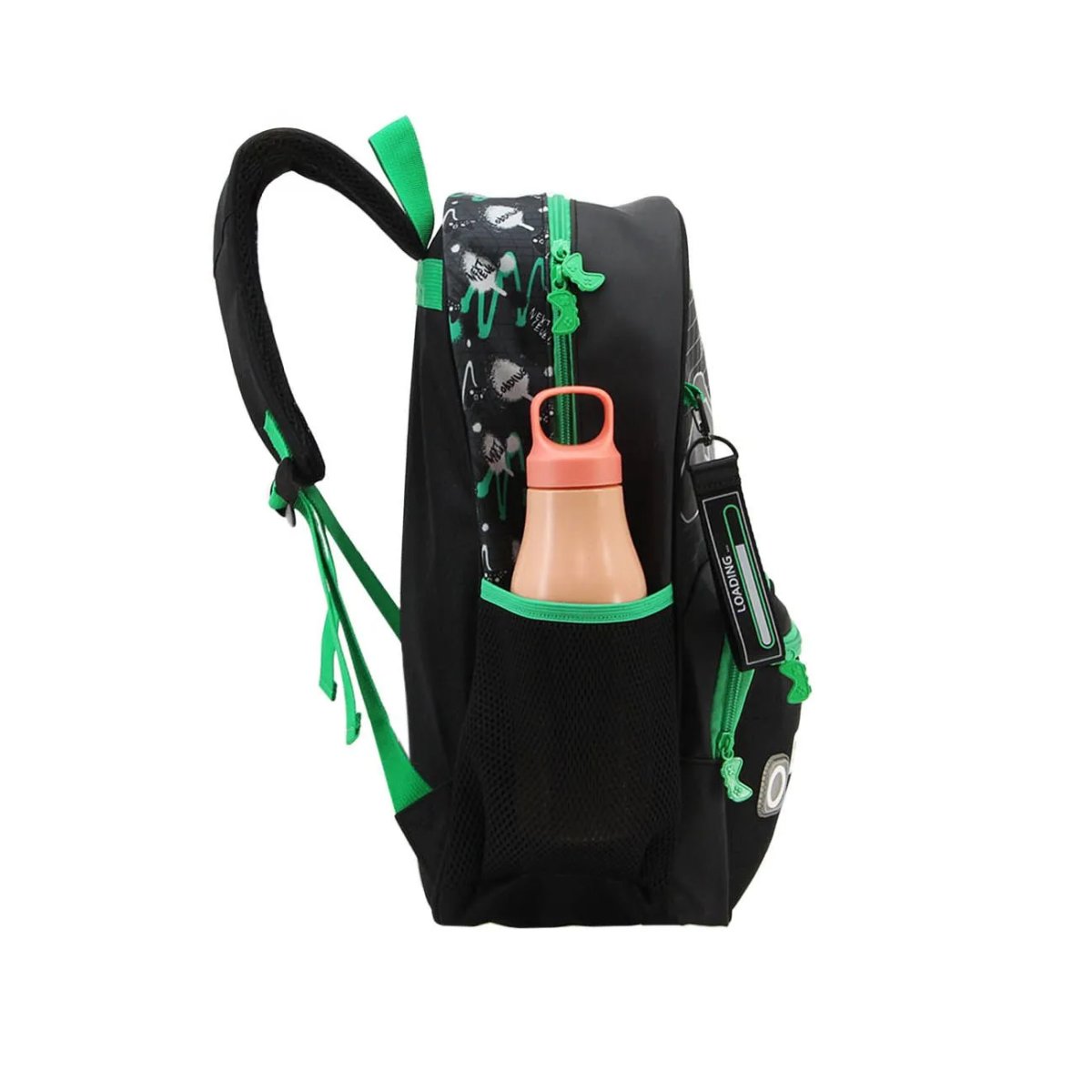 Mochila Espalda Game Mode Videojuegos Con Bosillo Frontal