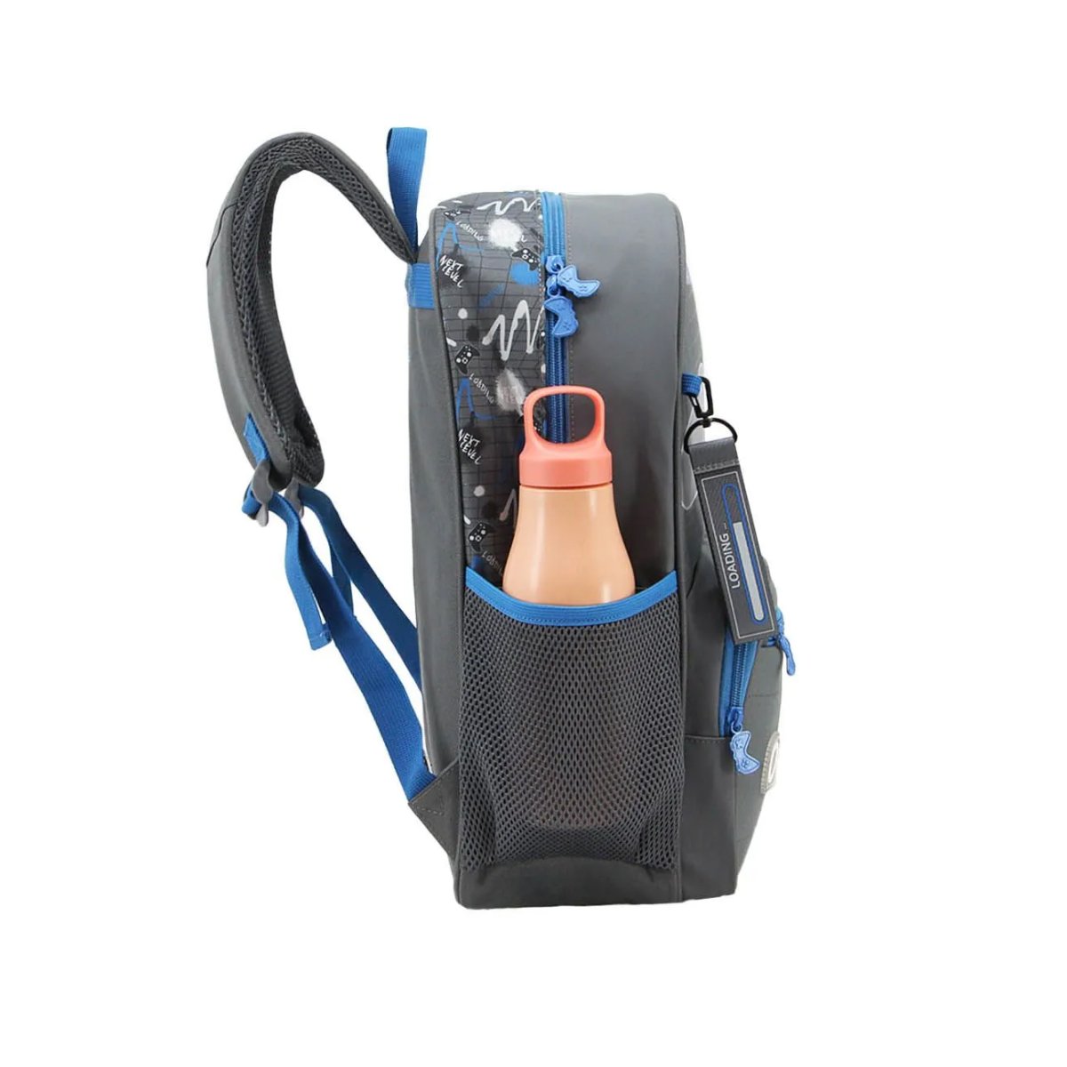 Mochila Espalda Game Mode Videojuegos Con Bosillo Frontal