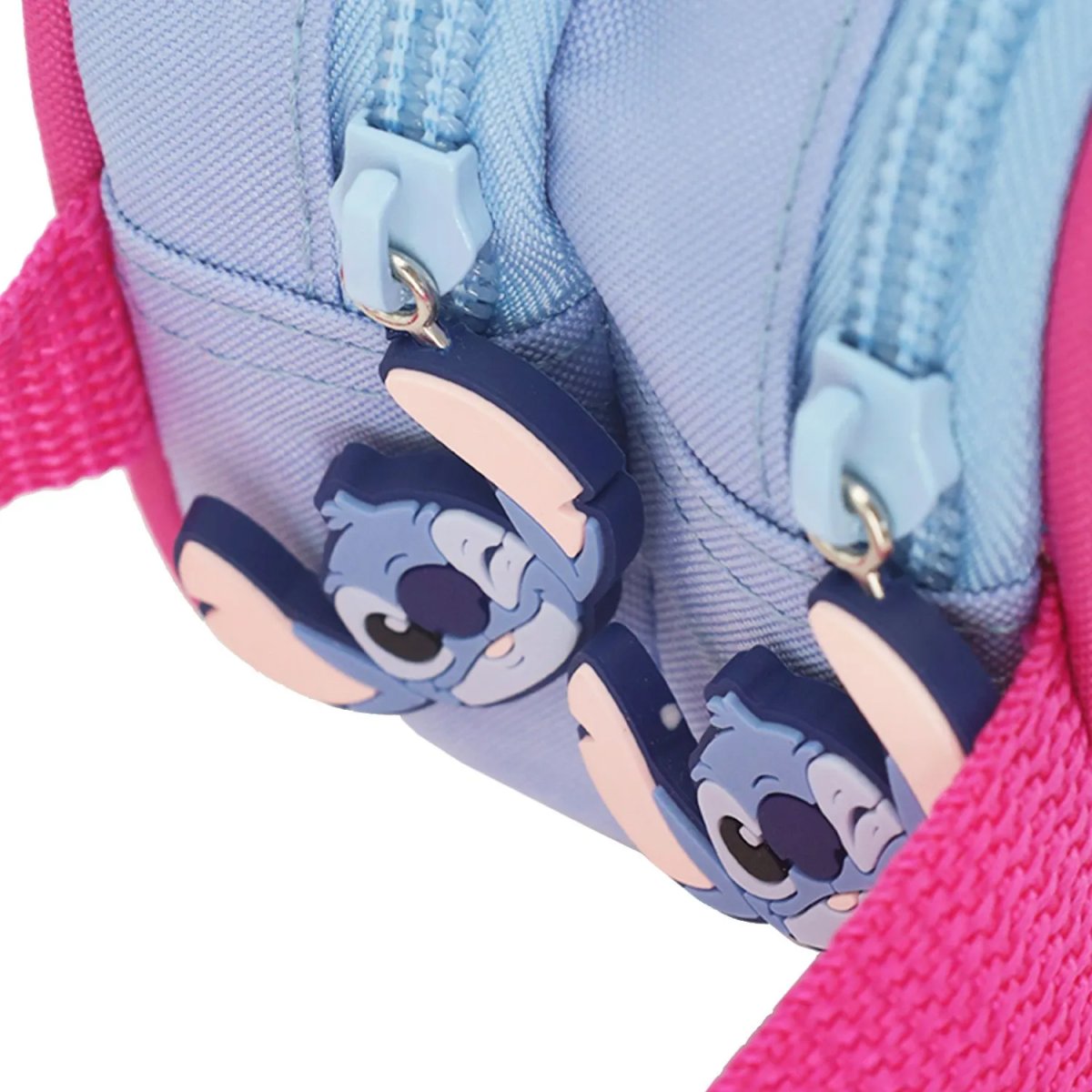 Cartuchera Stitch - 2 Cierres - Con Frente 3D