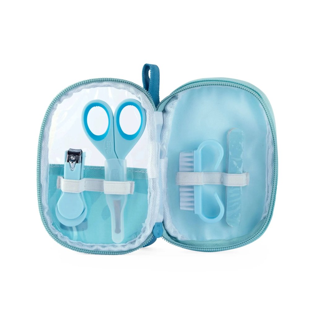 Set de Higiene - Manicura Bebe Happy Hands 0+m -  Incluye limas cepillo tijera y alicate