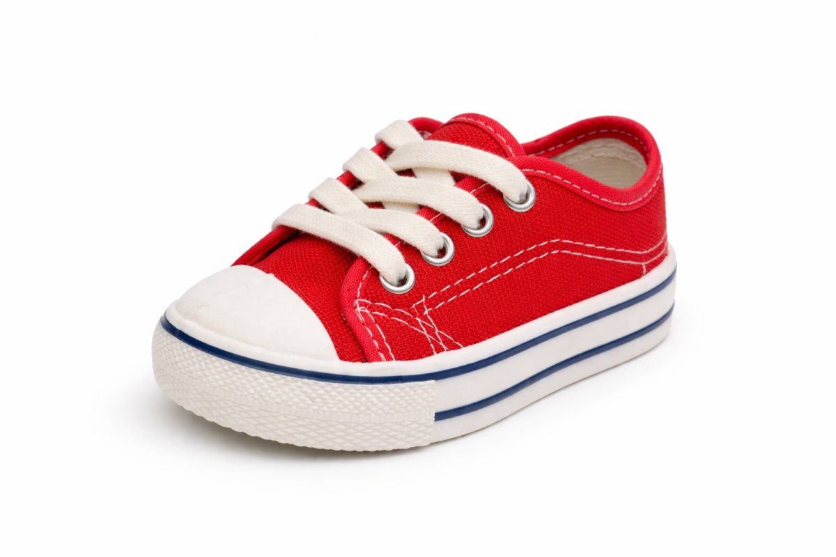 Zapatilla de Lona Con Cordones