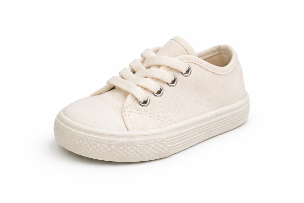 Zapatilla de Lona Con Cordones