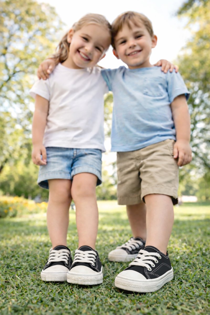 Zapatilla de Lona Con Cordones