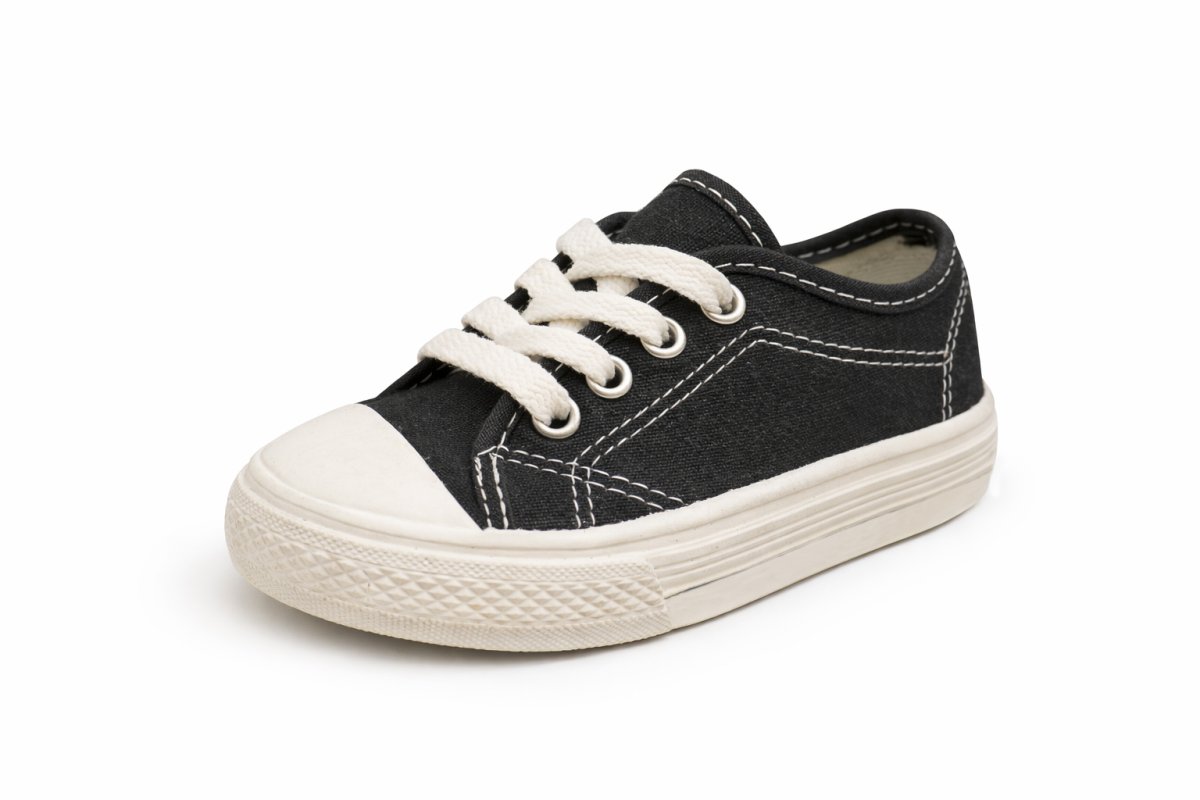 Zapatilla de Lona Con Cordones