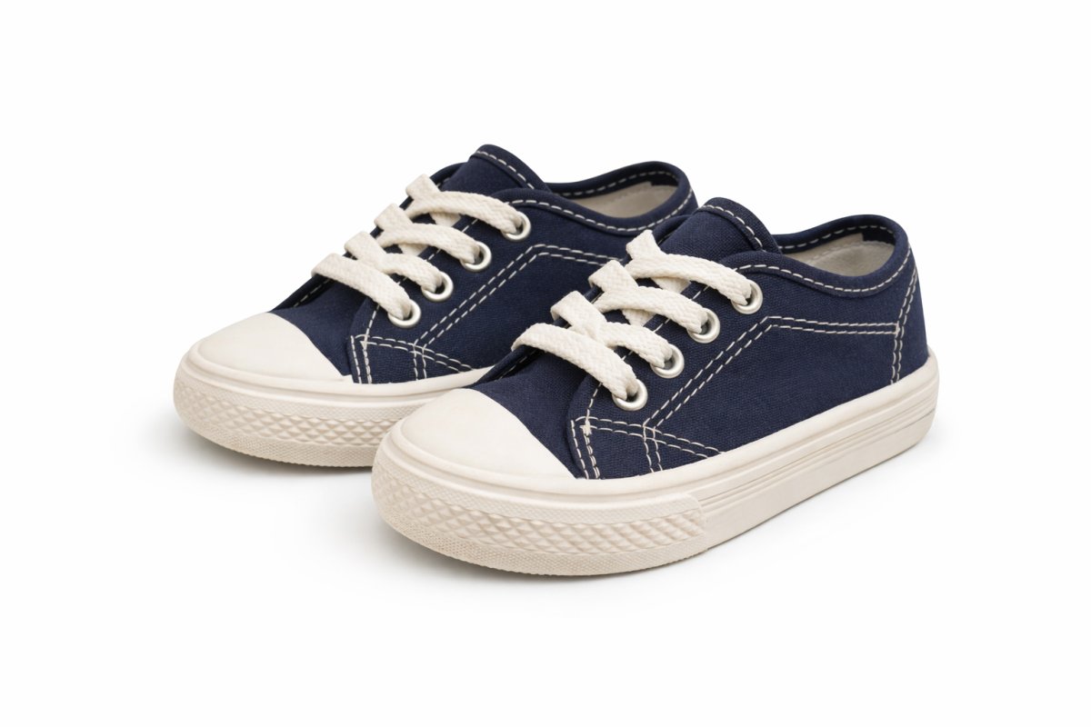 Zapatilla de Lona Con Cordones