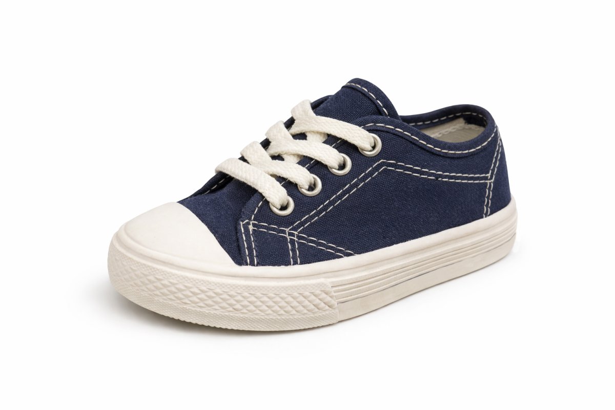 Zapatilla de Lona Con Cordones