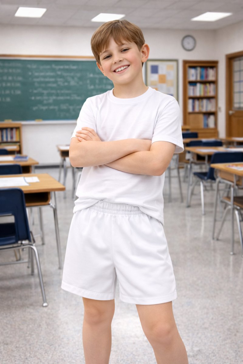 Short de Futbol Tela Gabardina