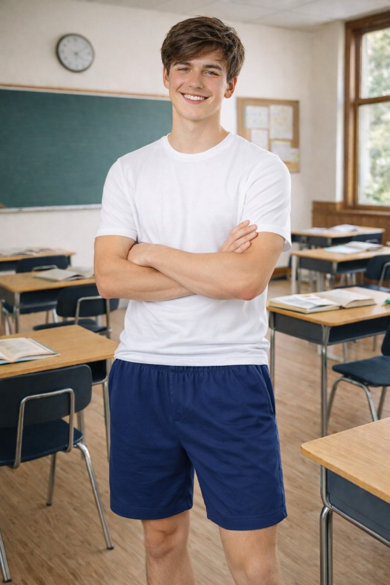 Short de Futbol Tela Gabardina