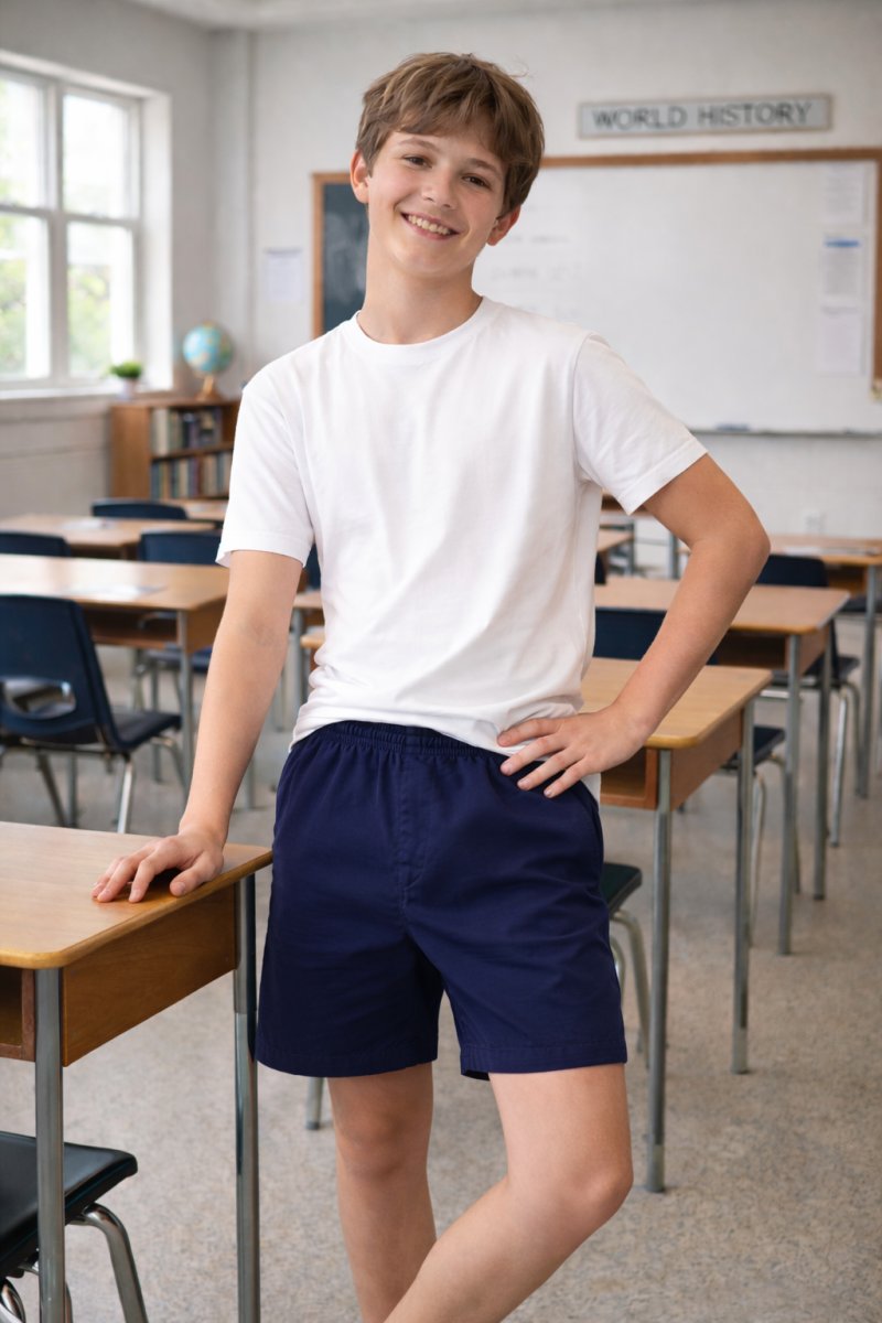 Short de Futbol Tela Gabardina