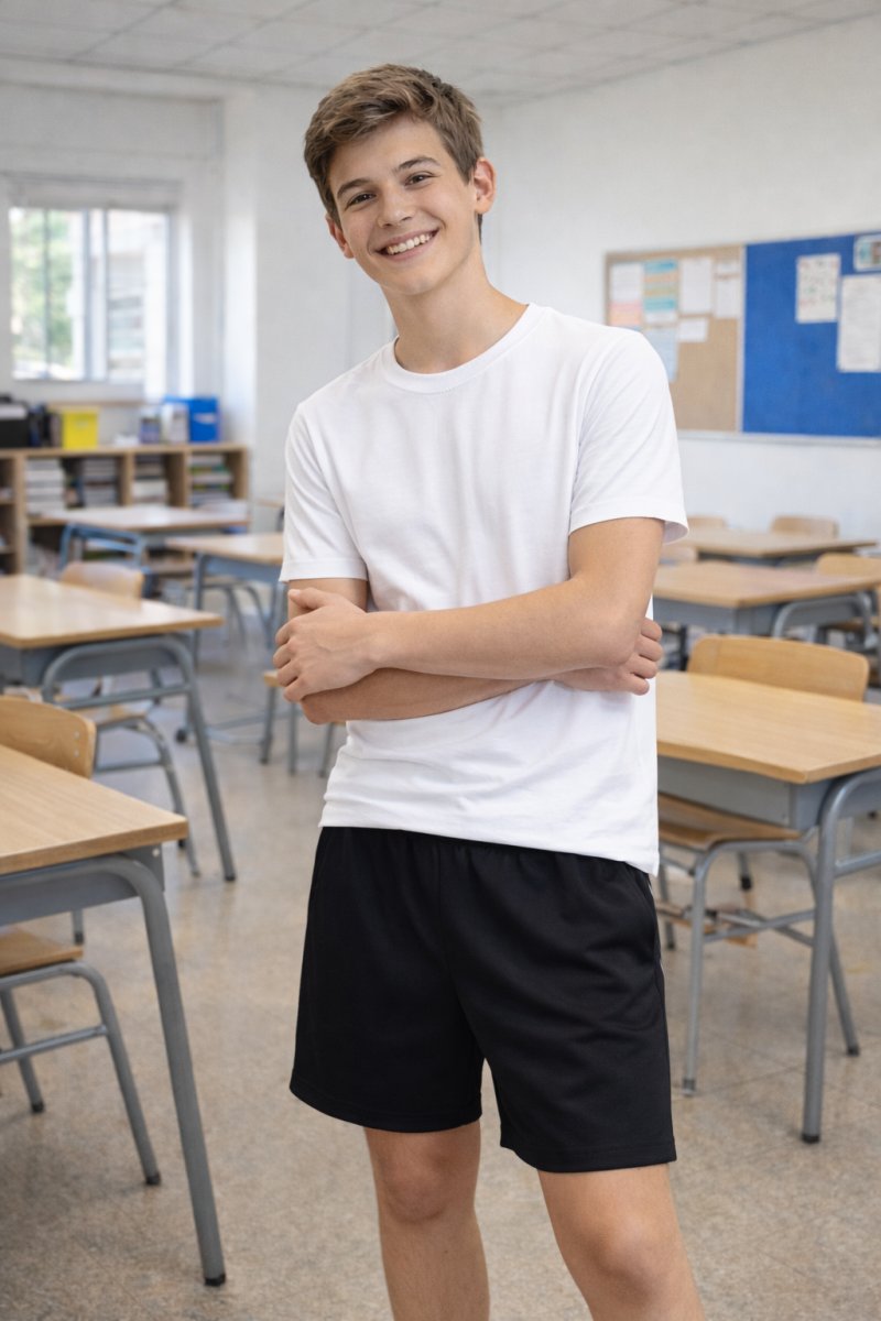 Short de Futbol Gabardina Tela