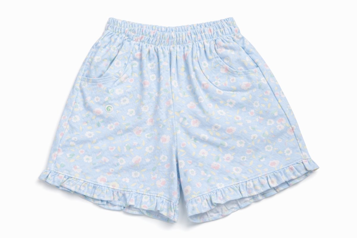 Short Pique Estampado Con Cintura Elastizado