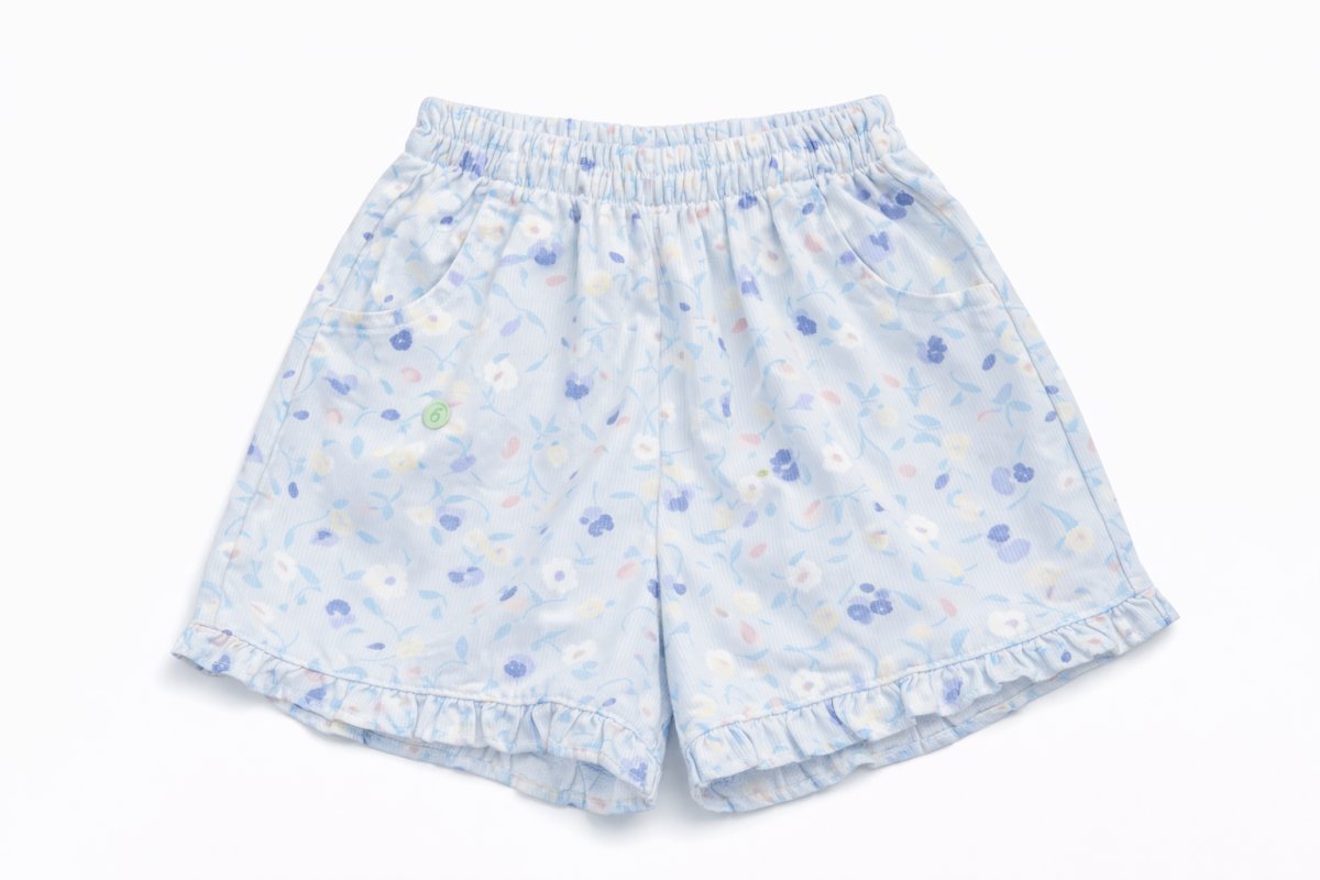 Short Pique Estampado Con Cintura Elastizado