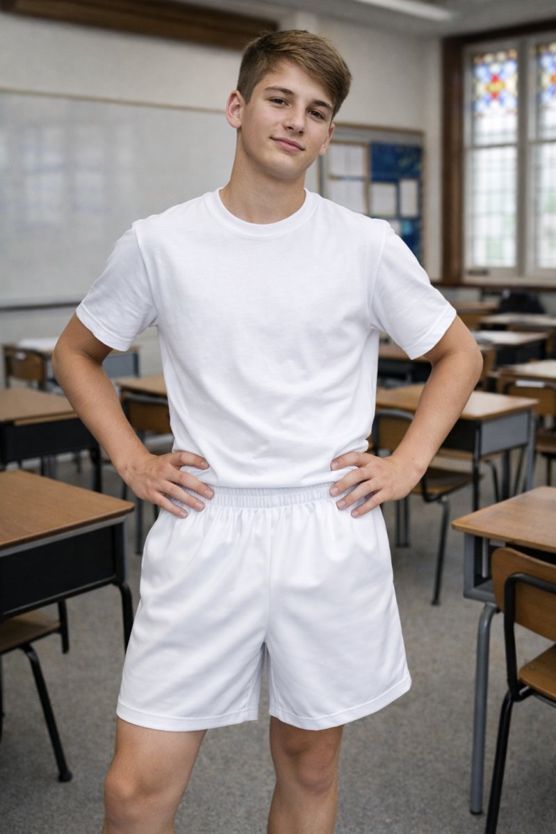 Short de Futbol Tela Gabardina