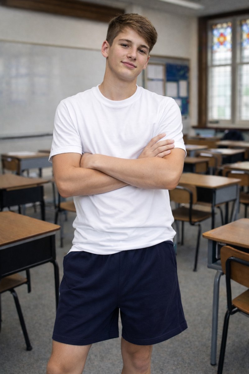 Short de Futbol Tela Gabardina