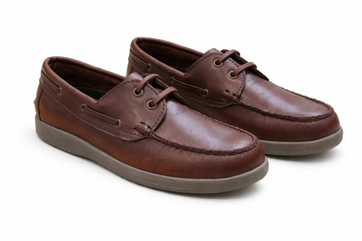 Zapato Calzado Colegial Nautico cordon