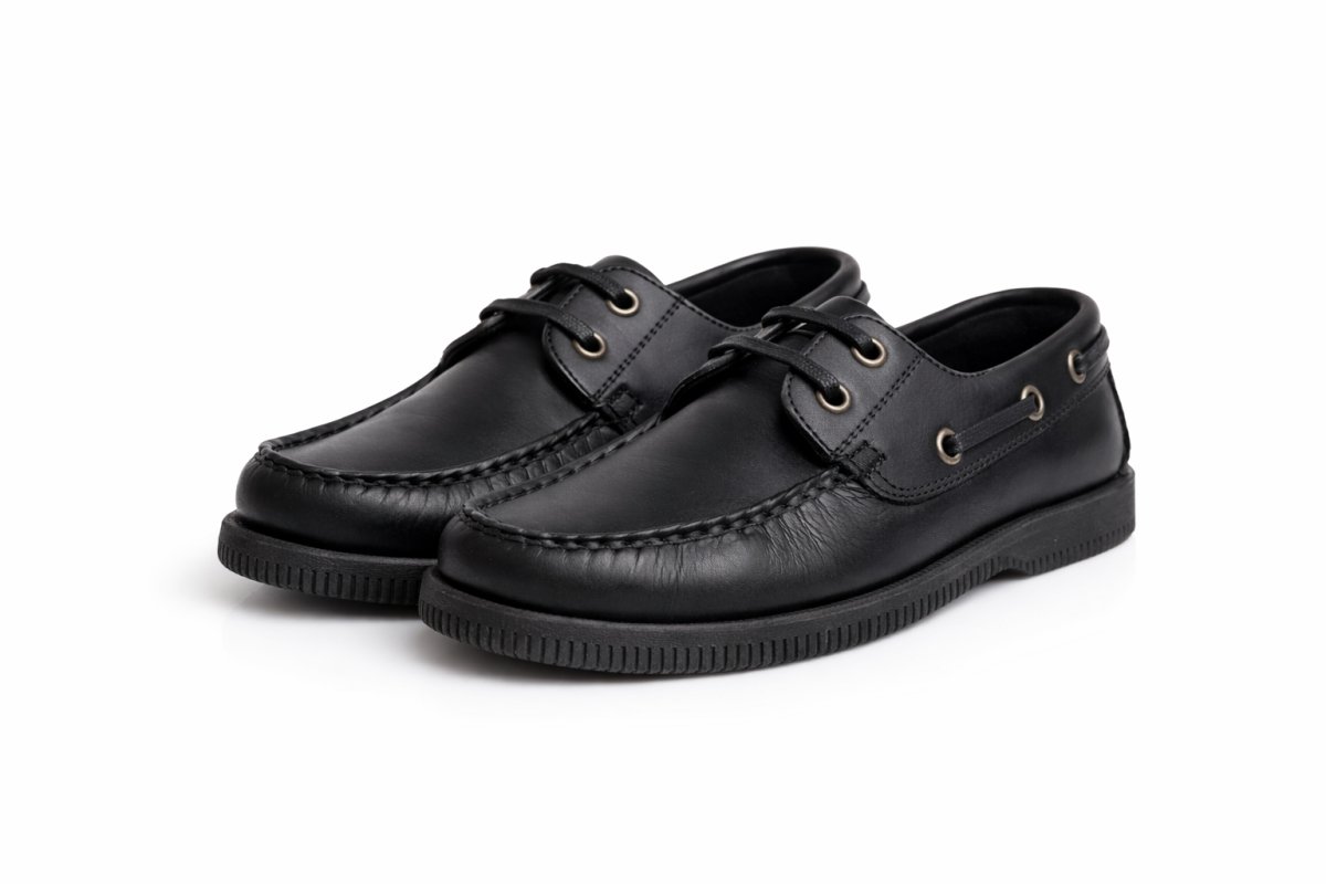 Zapato Calzado Colegial Nautico cordon