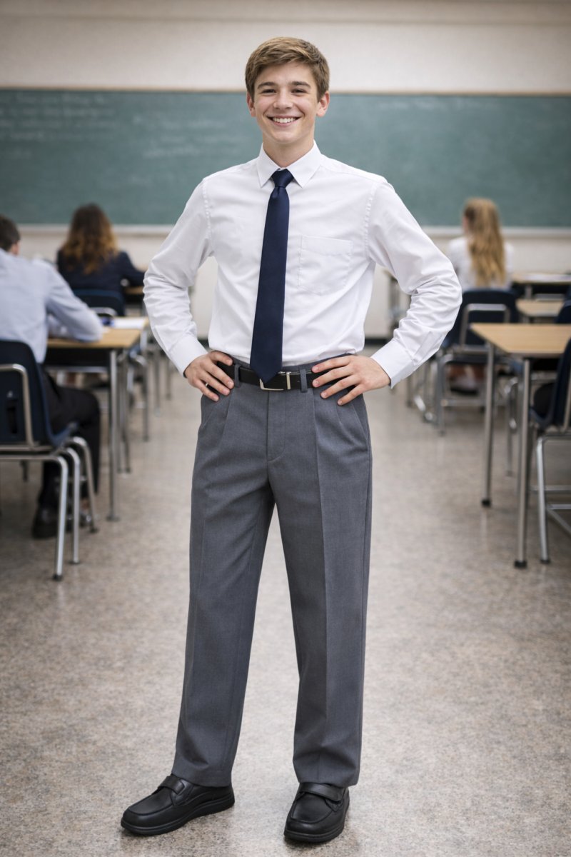 Pantalon Colegial Sarga