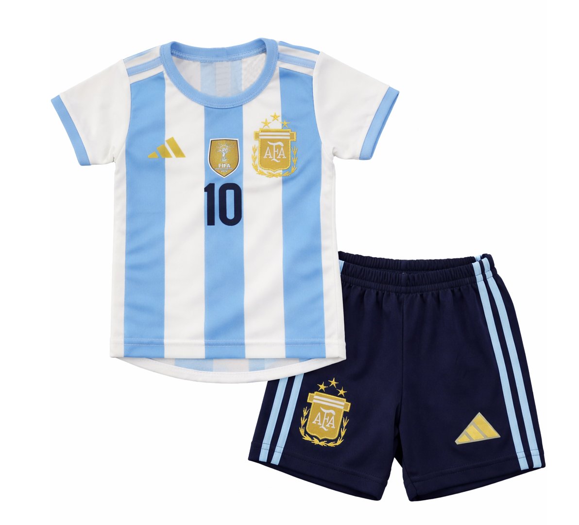 Conjunto Futbol Argentina Messi Remera / Short