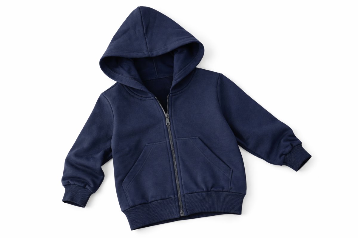 Campera Frisa Colegial c/Bolsillos/Capucha y Puños