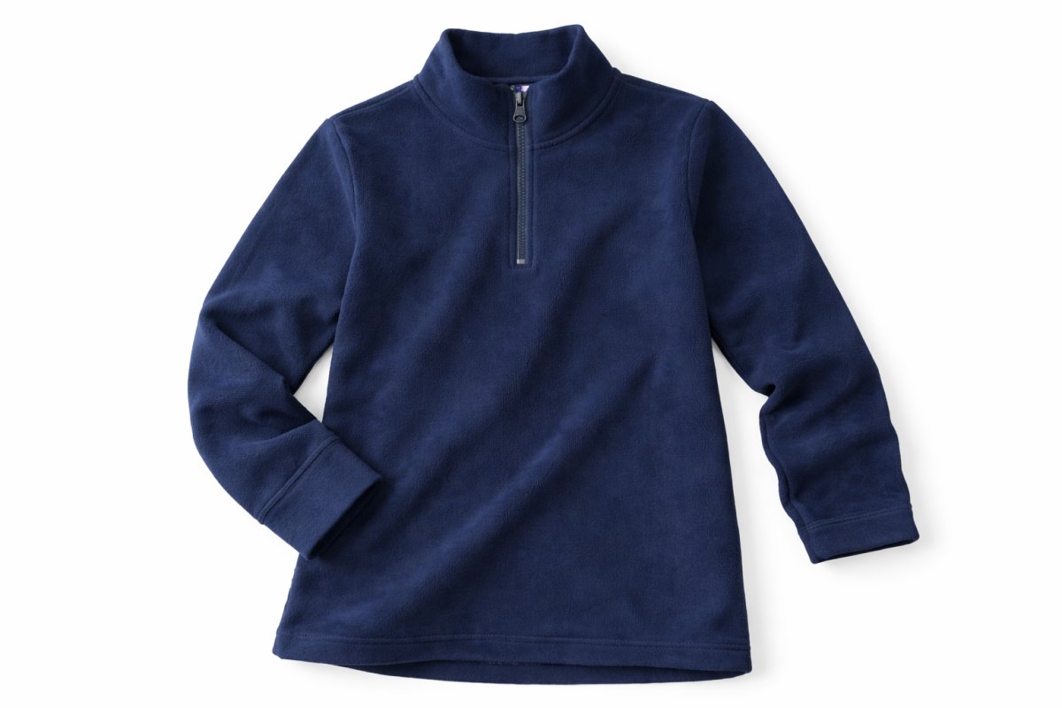 Buzo Polar Algodon c/ Medio Cierre