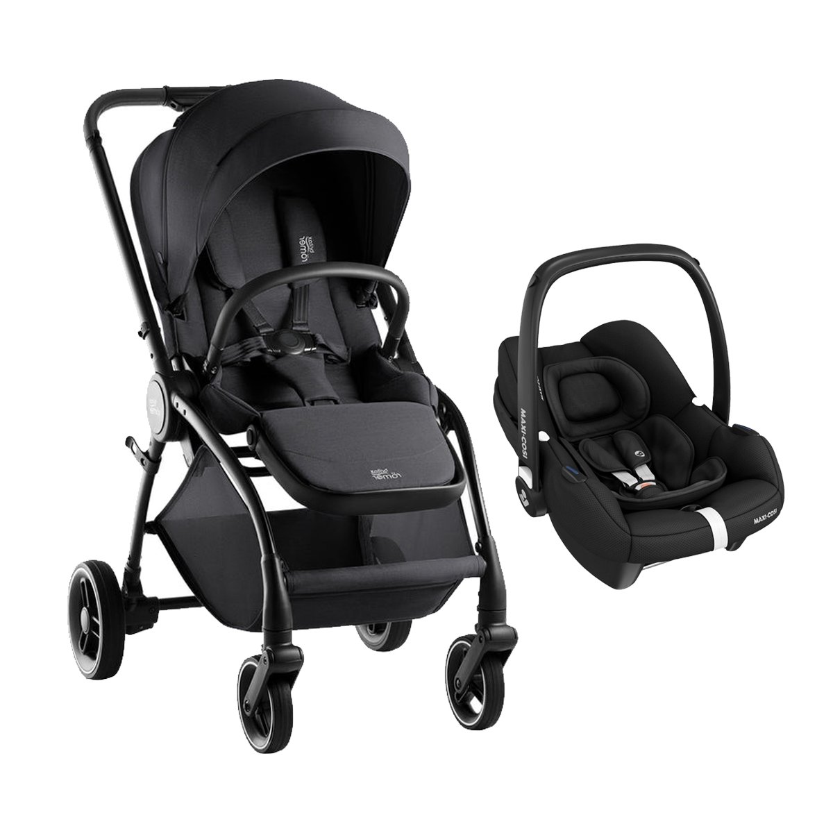 Cochecito Modular Rio Con Huevito Cabrio Fix I-Size