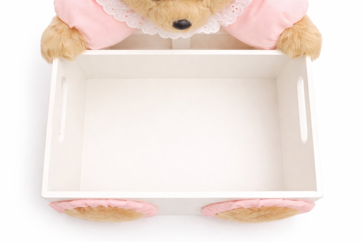 PortaCosmetico de Madera Artesanal Decorado a Mano