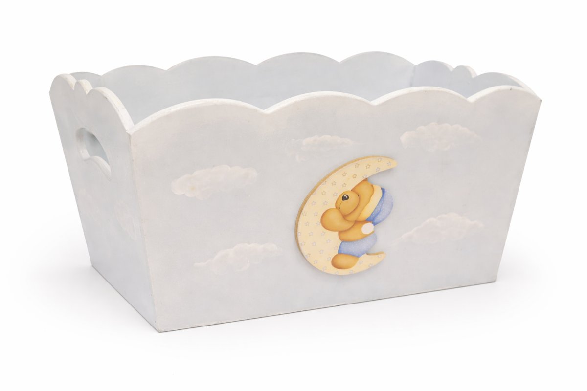 PortaCosmetico de Madera Artesanal Decorado a Mano