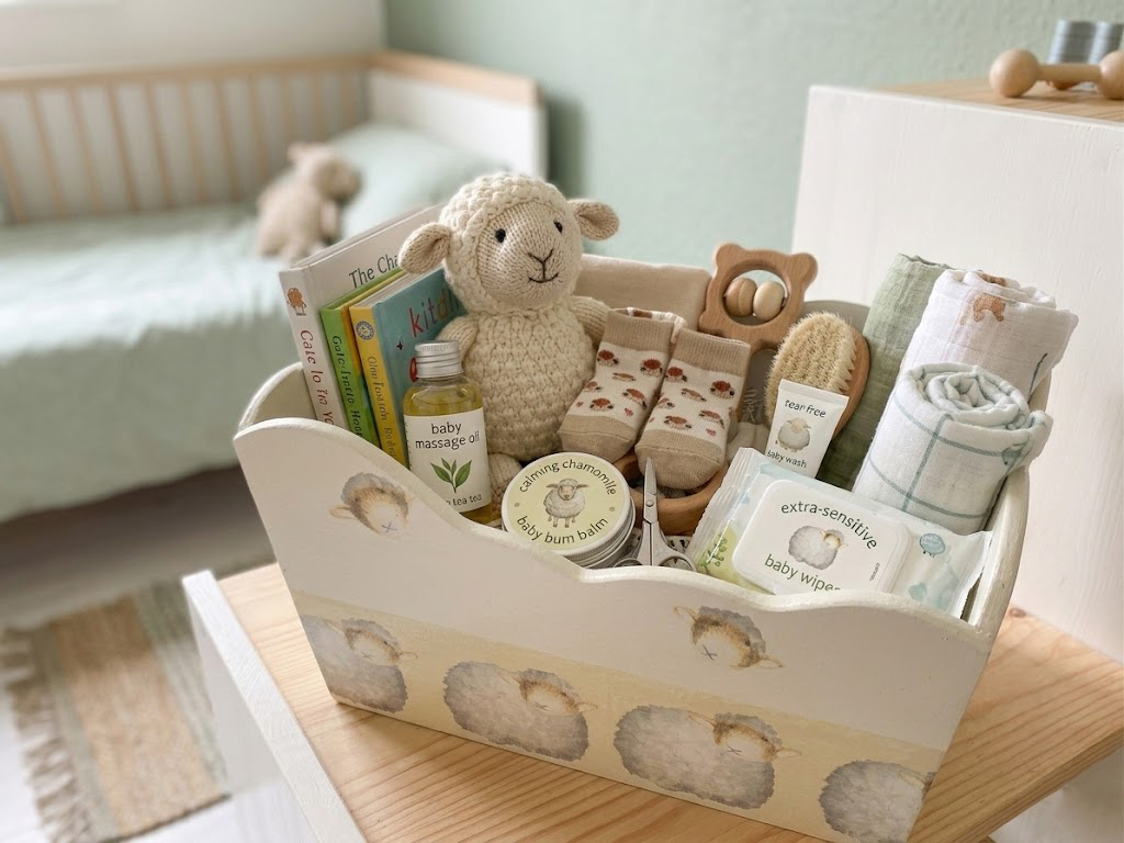 PortaCosmetico de Madera Artesanal Decorado a Mano