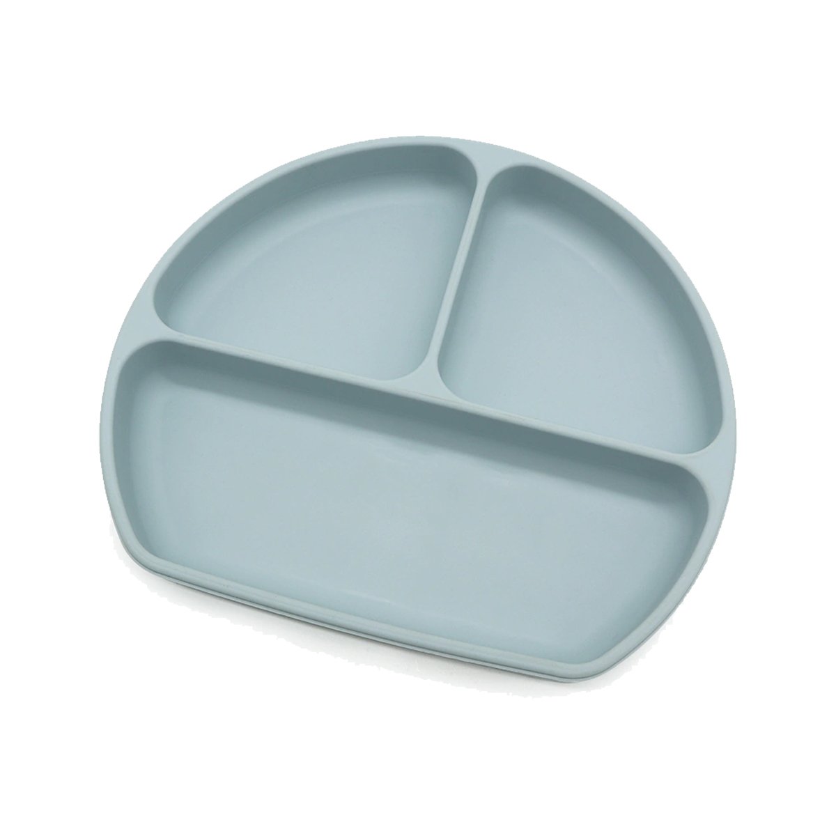 Plato De Silicona Con Sopapa Y Divisiones