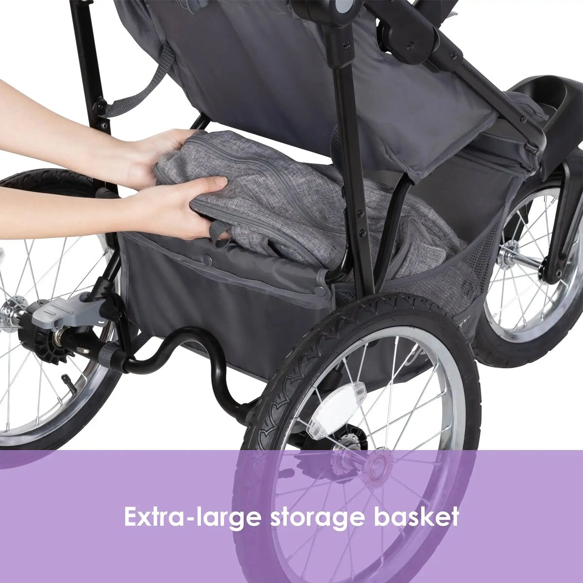 Cochecito Infantil Journey Jogger Para Correr Ruedas Inflables