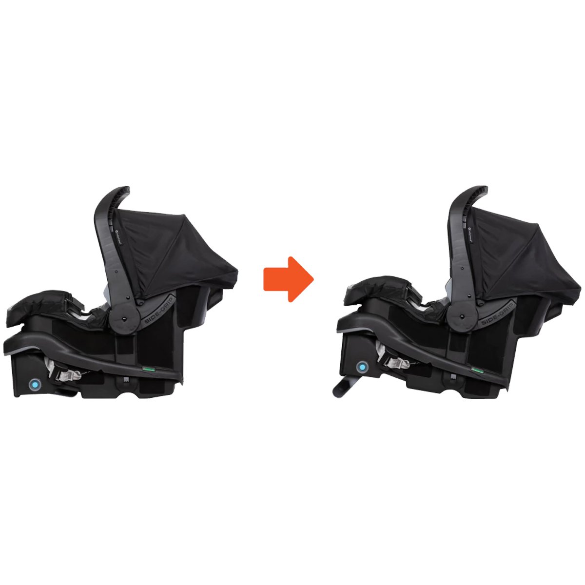 Huevito Butaquita De Auto Para Bebe Ez Lift Con Base Latch