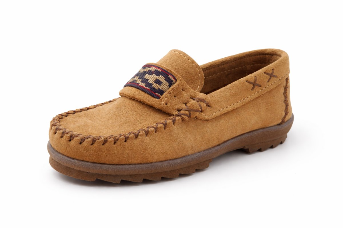 Mocasin Terminacion a Mano Cuero