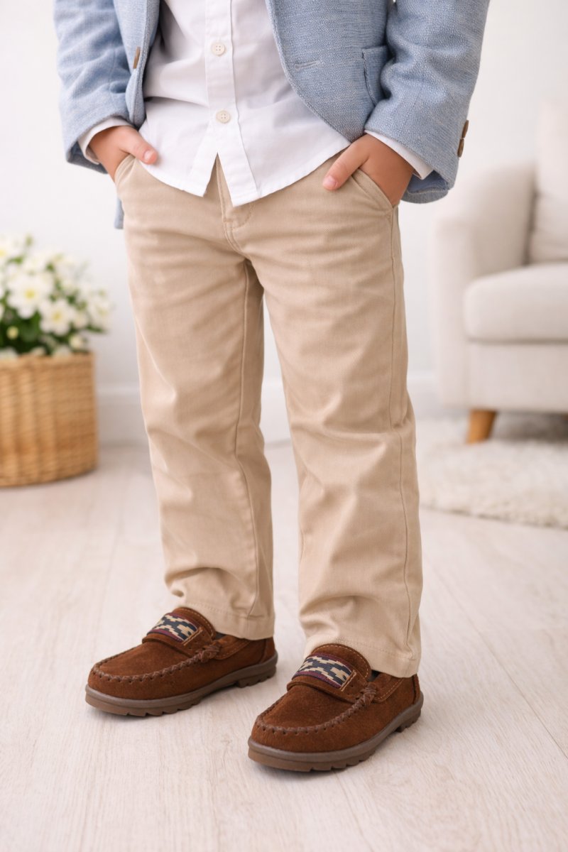 Mocasin Terminacion a Mano Cuero