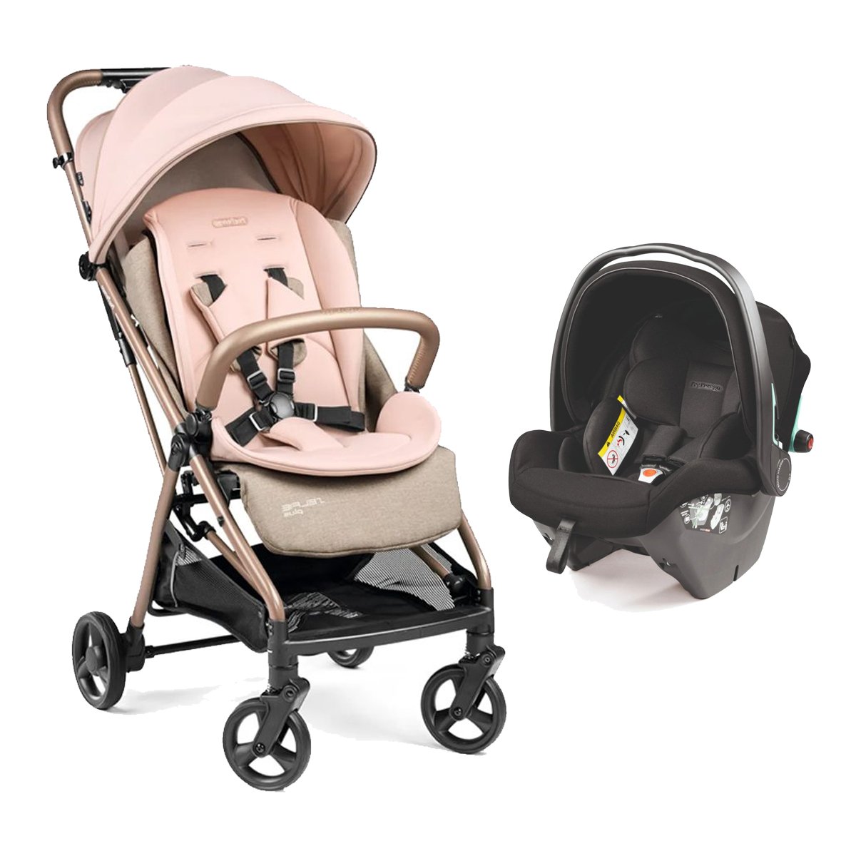 Cochecito Bebe Selfie Plus + Huevito Butaquita Primo Viaggio Slk + Conectores