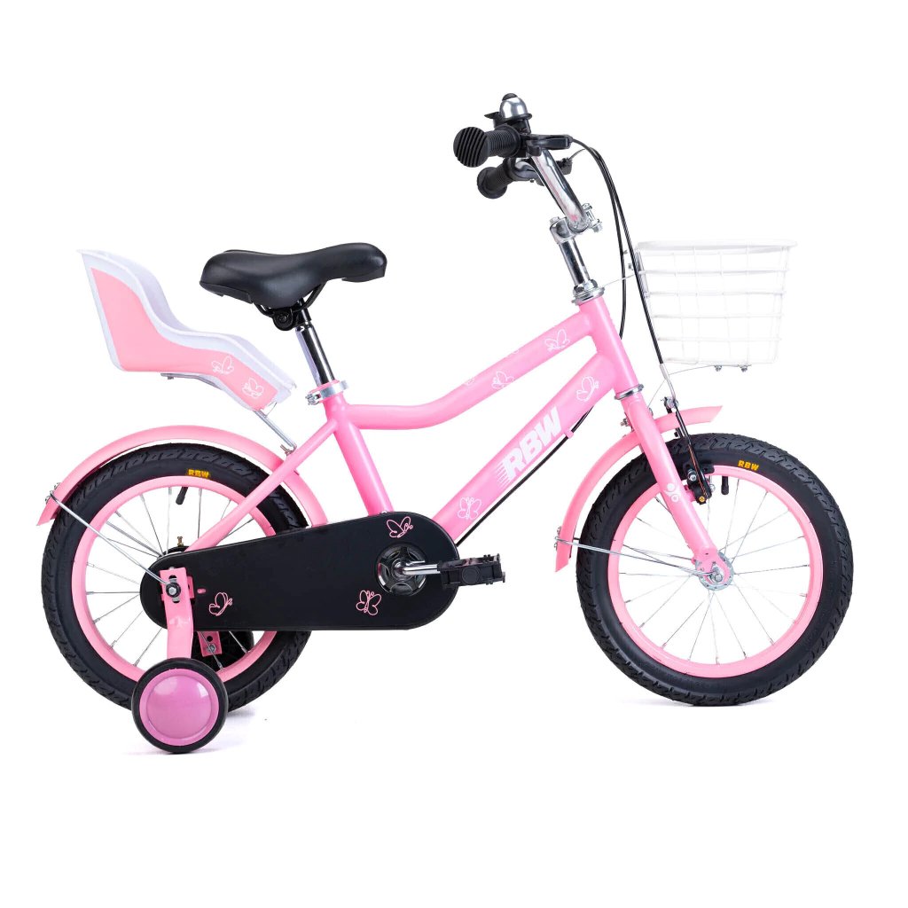 Bicicleta Infantil Rodados 14 Con Canasta Goma Inflable